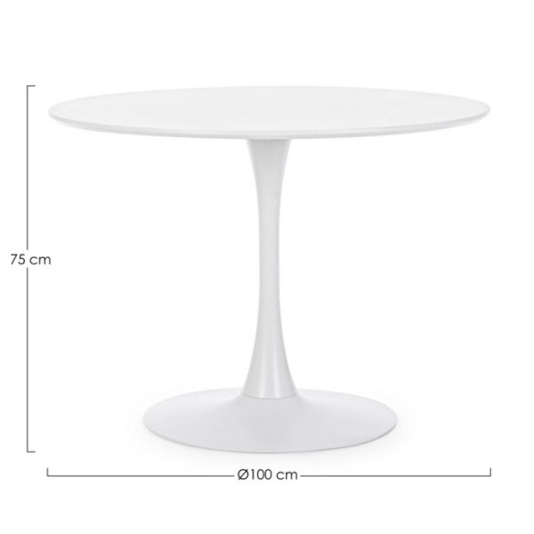 Yes - TAVOLO BLOOM BIANCO D100 - immagine 6