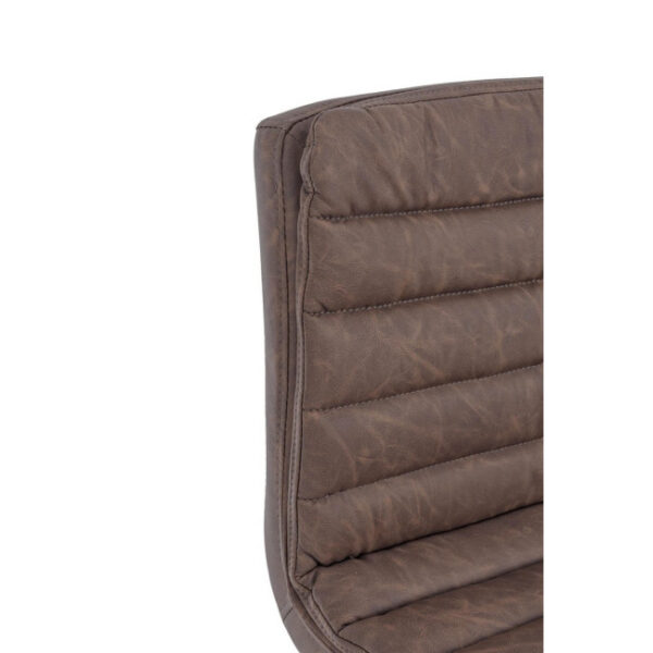 Yes - SGABELLO BAR CONNOR MARRONE VINTAGE - immagine 9