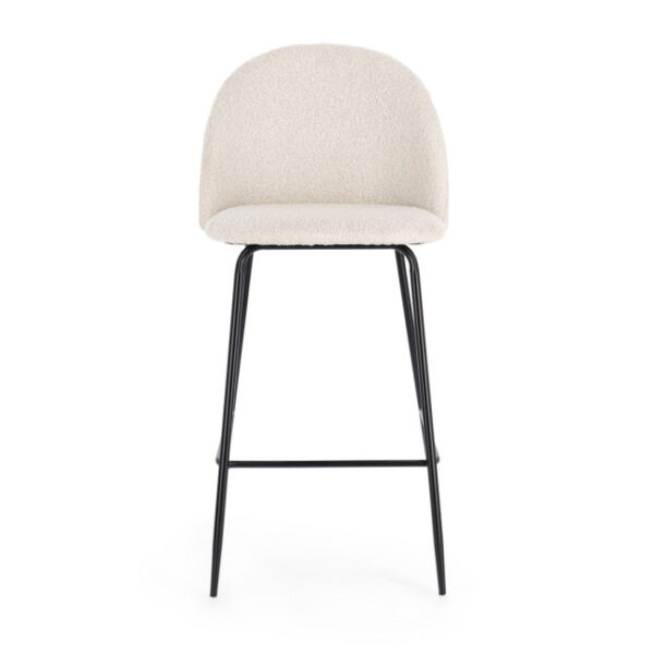 Bizzotto - SGABELLO BAR CARRY NERO/AVORIO - immagine 9