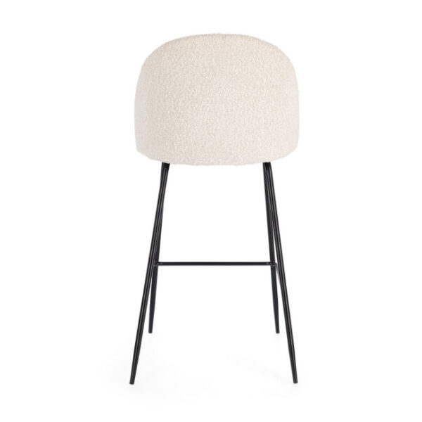 Bizzotto - SGABELLO BAR CARRY NERO/AVORIO - immagine 10