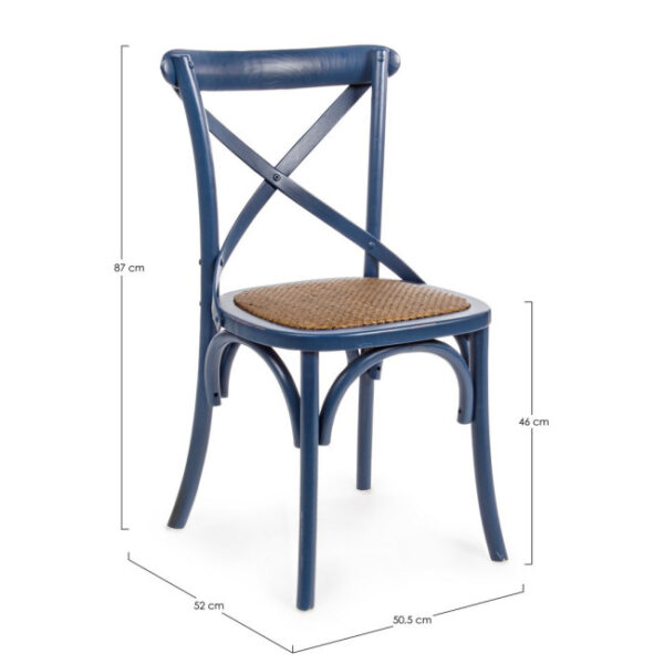 Bizzotto - SEDIA CROSS BLU - immagine 7