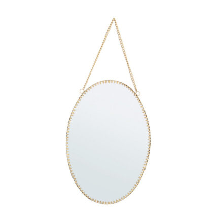Bizzotto - SPECCHIO C-C LACEY OVALE ORO 15,5X23