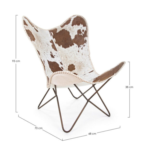 Bizzotto - POLTRONA BUFFALO MARRONE - immagine 7