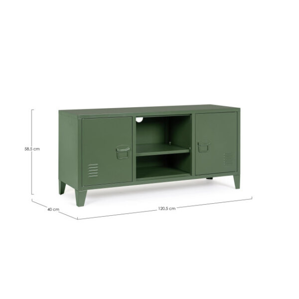 Yes - MOBILE PORTA TV 2A CAMBRIDGE VERDE - immagine 7
