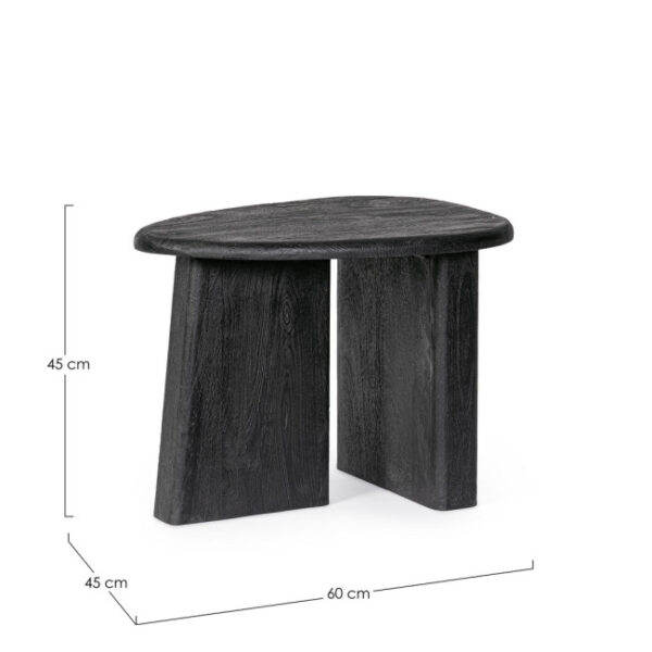 Bizzotto - TAVOLINO ZACATECAS BLACK 60X45 - immagine 8