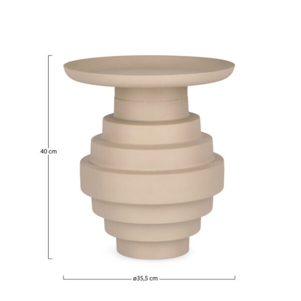 Bizzotto - TAVOLINO AMBA BEIGE D35.5 - immagine 6