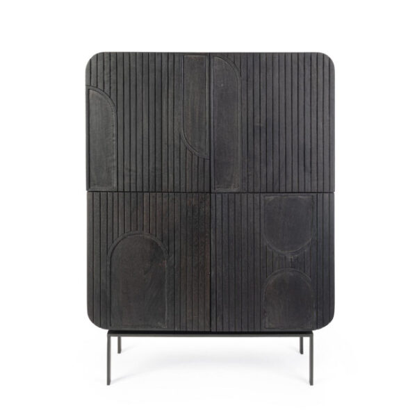 Homemotion - MOBILE ALTO 4A ORISSA NERO - immagine 8