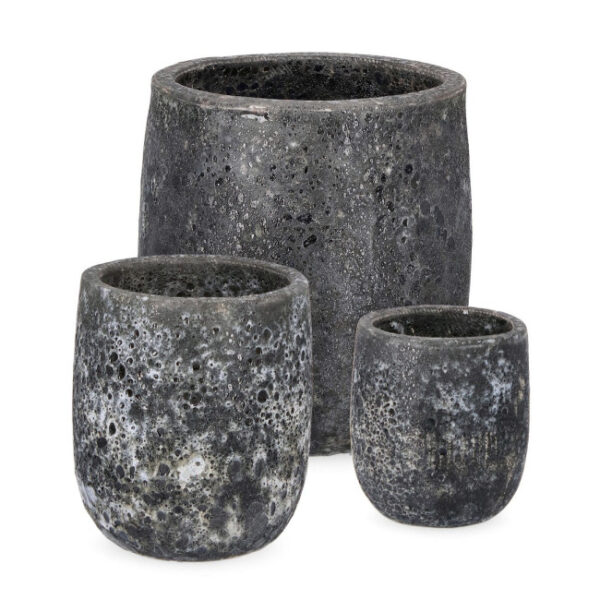 Bizzotto - SET3 P.VASO DUYEN TO ANTRACITE - immagine 8