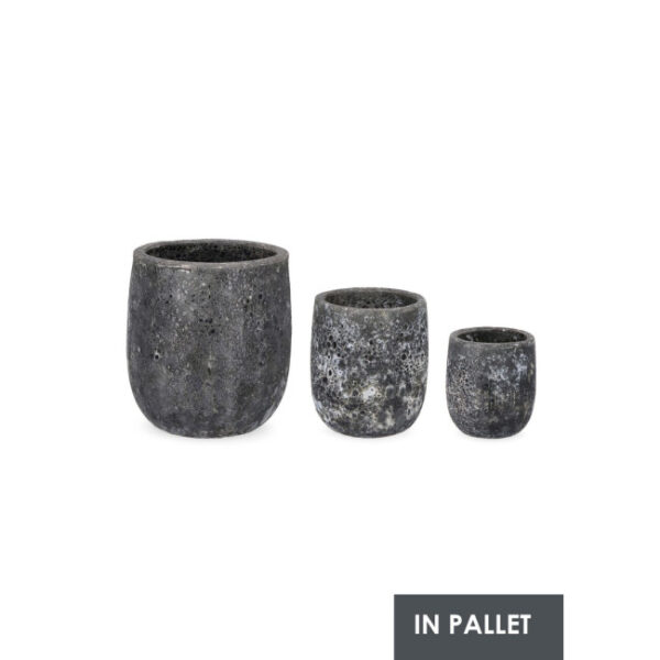 Bizzotto - SET3 P.VASO DUYEN TO ANTRACITE - immagine 11