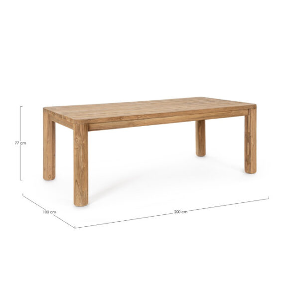 Homemotion - TAVOLO MAVERICK 200X100 - immagine 7
