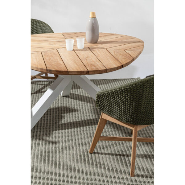 Homemotion - TAVOLO PALMDALE 160 BIANCO RT01 - immagine 10