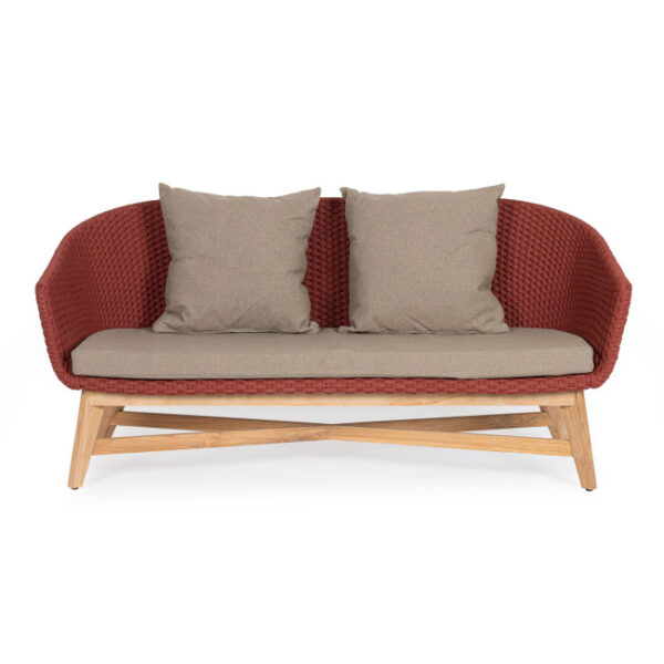 Homemotion - DIVANO 2P C-C COACHELLA SCARLET - immagine 8