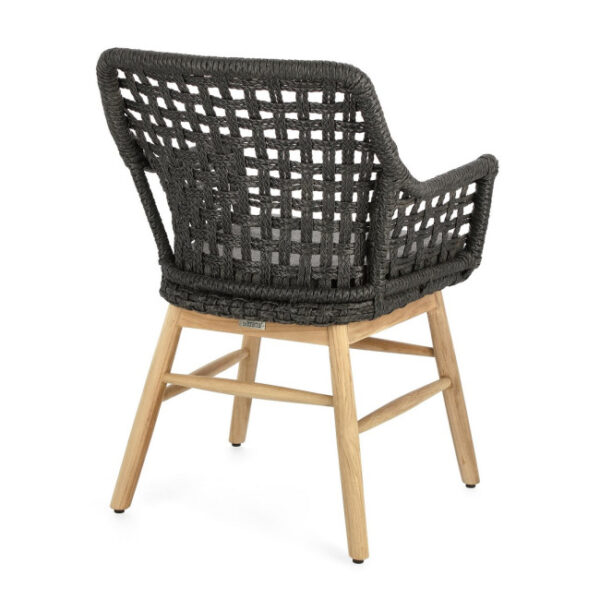 Homemotion - SEDIA C-BR C-C WILSON NERA - immagine 7