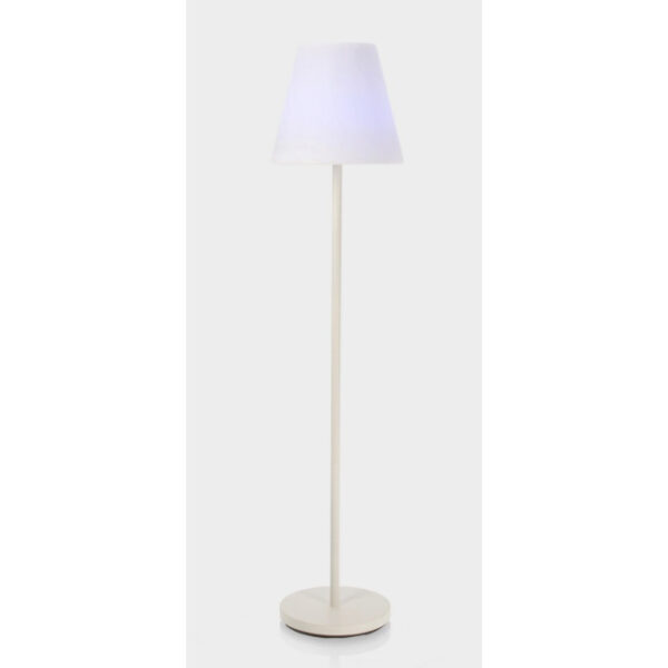 Bizzotto - PIANTANA SOLAR LED SPEAKER PE BIANC H150 - immagine 11