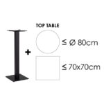 Yes - BASE TAVOLO GIUNONE GHISA H108 - immagine 5