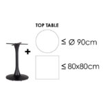 Yes - BASE TAVOLO FREYA GHISA H72 - immagine 5
