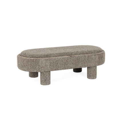 Bizzotto - POUF TANYA C-VASS OVALE GRIGIO