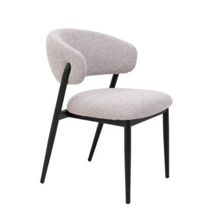 Bizzotto - SEDIA CASSANDRA NERO/GRIGIO