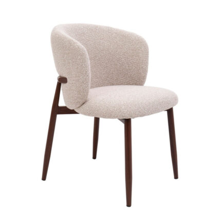 Bizzotto - SEDIA AMALIA NOCE/BEIGE