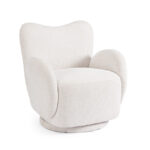 Bizzotto - POLTRONA GIREVOLE HARPER BIANCO