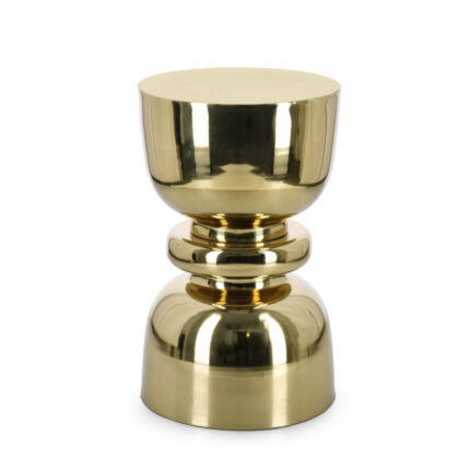 Bizzotto - TAVOLINO ANIMESH SHINY BRASS