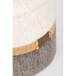 Bizzotto - SET2 POUF CONTENITORE TANYA BIA-GRIGIO - immagine 2