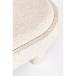 Bizzotto - POUF TANYA C-VASS OVALE BIANCO - immagine 4