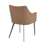 Homemotion - SEDIA C-BR RUSSELL CAPPUCCINO - immagine 2