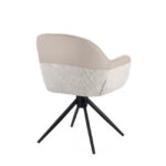 Bizzotto - SEDIA C-BR GIREVOLE ISOTTA BEIGE - immagine 2