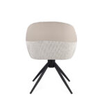 Bizzotto - SEDIA C-BR GIREVOLE ISOTTA BEIGE - immagine 4