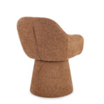 Bizzotto - POLTRONA GIREVOLE ANTARA TERRACOTTA - immagine 2
