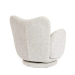 Bizzotto - POLTRONA GIREVOLE HARPER GRIGIO CHIARO - immagine 2