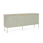 Yes - CREDENZA 4A NATHAN GRIGIO SABBIA