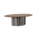 Homemotion - TAVOLINO OVALE RAWLING 120X70