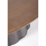 Homemotion - TAVOLINO OVALE RAWLING 120X70 - immagine 3