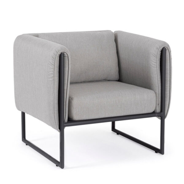 Homemotion - POLTRONA C-C PIXEL GRAPHITE - immagine 6