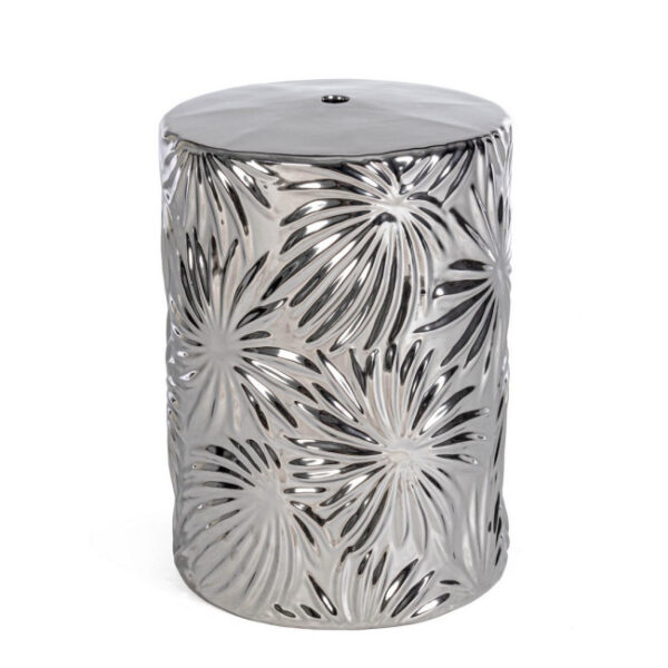 Bizzotto - SGABELLO SFINGE LEAF ARGENTO - immagine 4