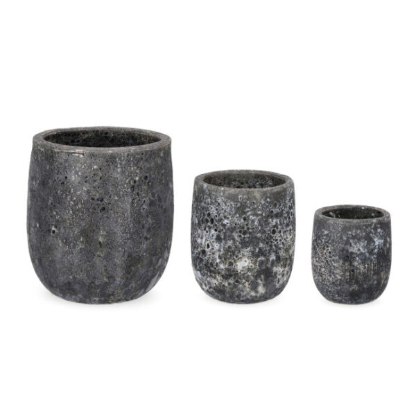 Bizzotto - SET3 P.VASO DUYEN TO ANTRACITE - immagine 7