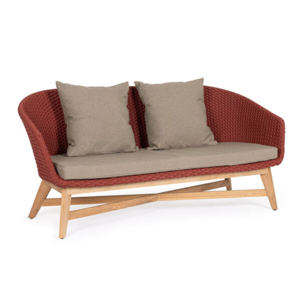 Homemotion - DIVANO 2P C-C COACHELLA SCARLET - immagine 6