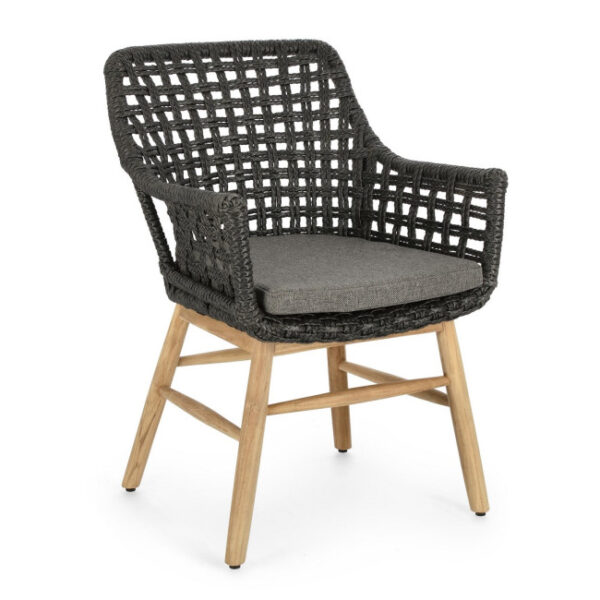 Homemotion - SEDIA C-BR C-C WILSON NERA - immagine 6
